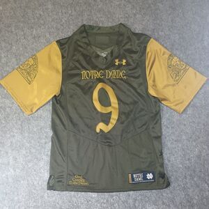 Notre Dame Shamrock Series Under Armor Jersey Size Small #9